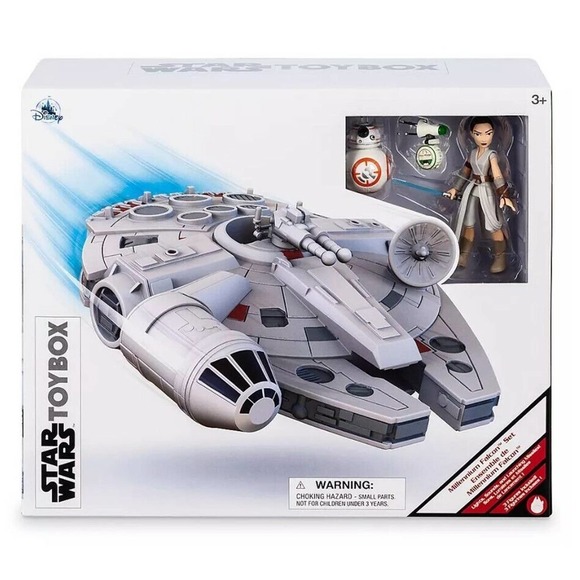 Millennium Falcon Play Set – Star Wars Toybox Falcon, Rey, BB-8 nd D-O - Picture 1 of 6